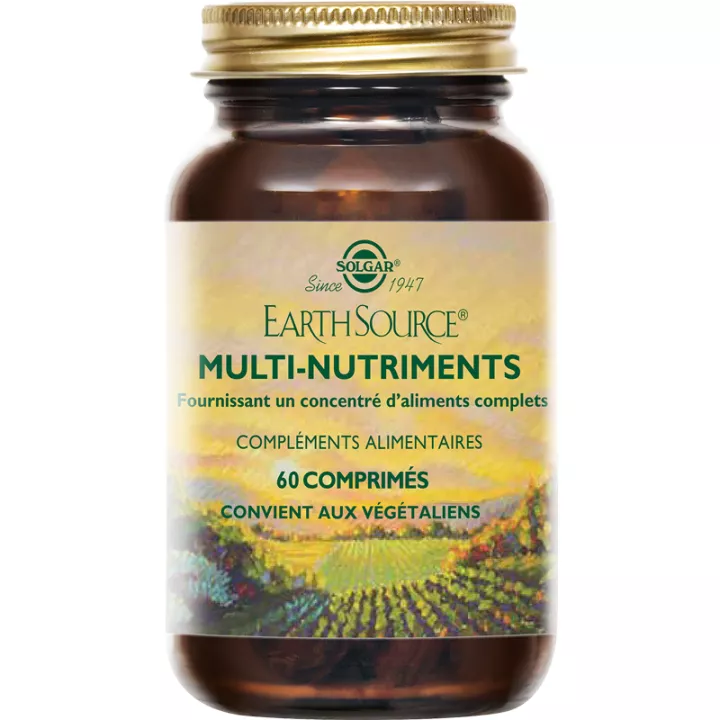 Solgar Earth Source Multi-Nutrientes 60 comprimidos