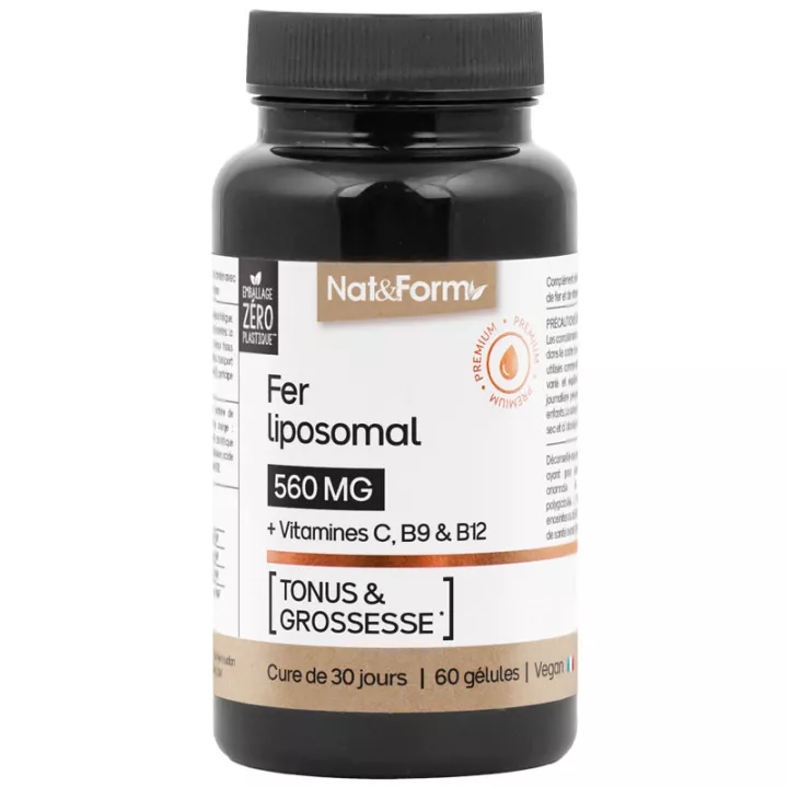 Nat & Form Ferro liposomiale 60 capsule vegetali