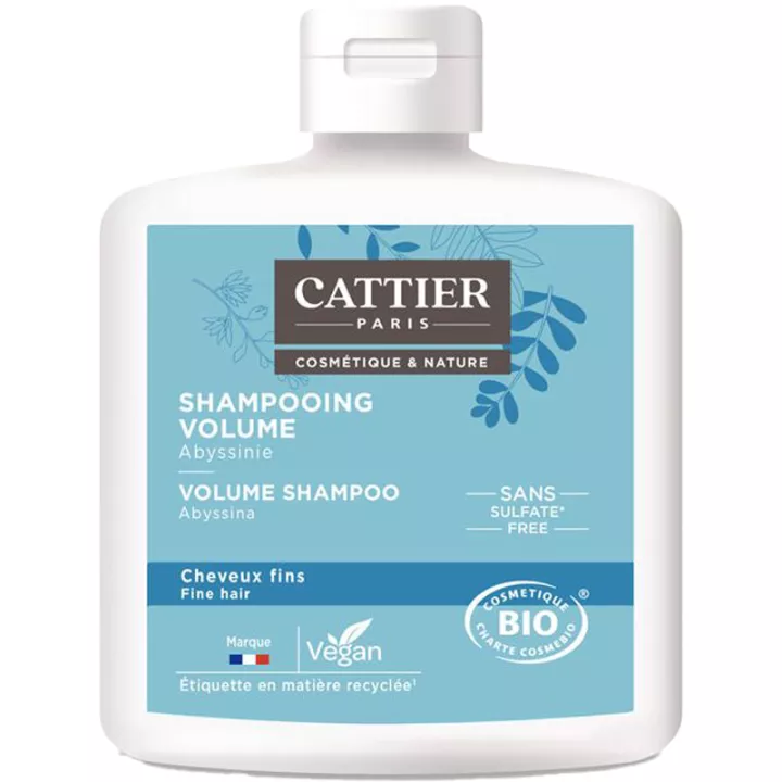 Cattier Sulfaatvrije Volume Shampoo 250 ml