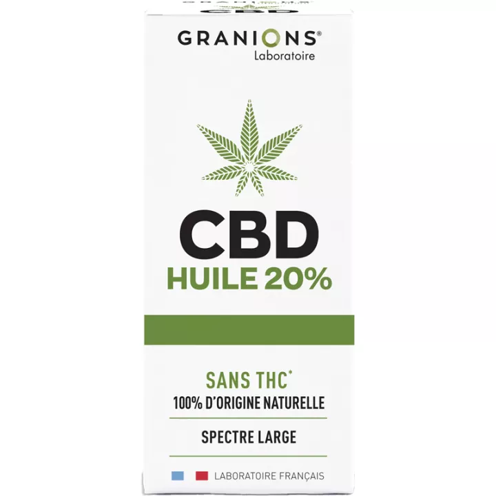 Granions CBD Huile de chanvre 10 ml