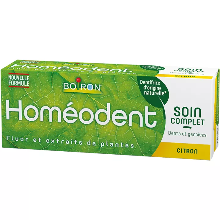 Homéodent soin complet dents et gencives sensibles au citron