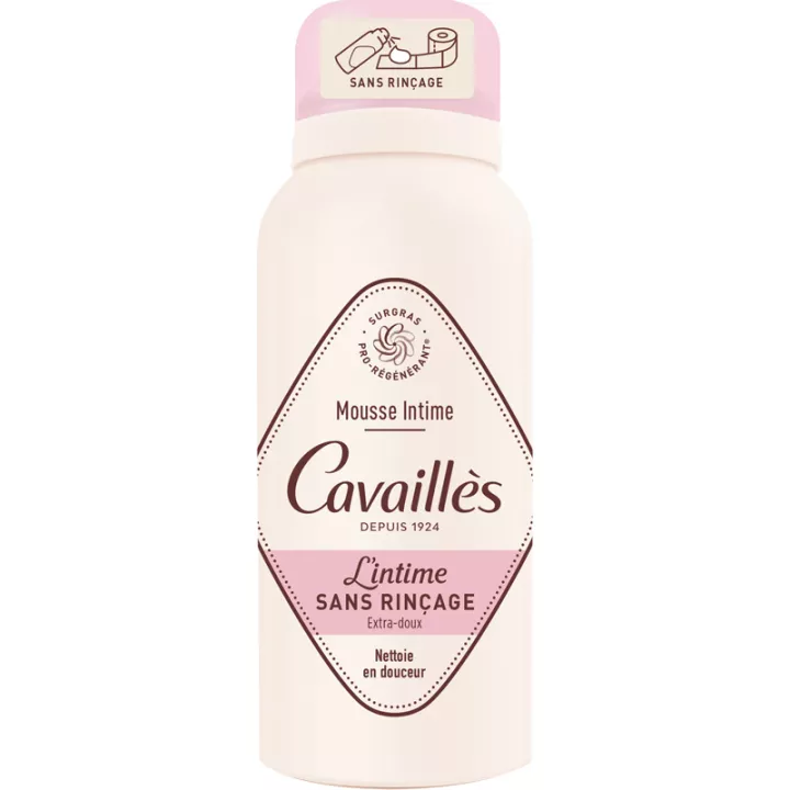 Cavaillès Intimbereich Extra Mild Schaum ohne Nachspülen 100 ml