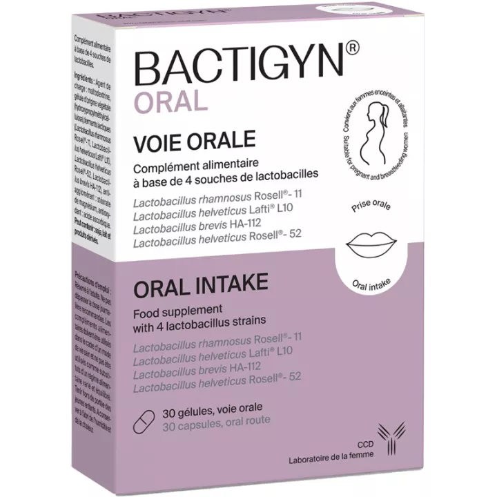 Bactigyn Oral Lactobacillus 30 capsules