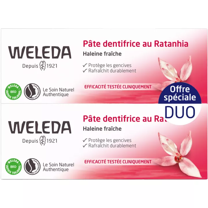 Weleda Oral Care Organic Ratanhia Toothpaste 75 ml