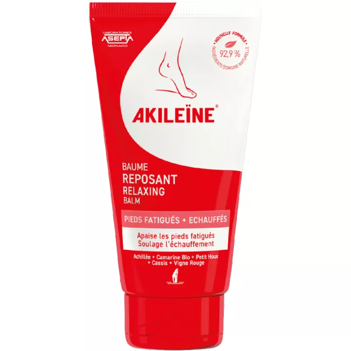 Akileine Rouge Baume Reposant Pieds Fatigués 75 ml 