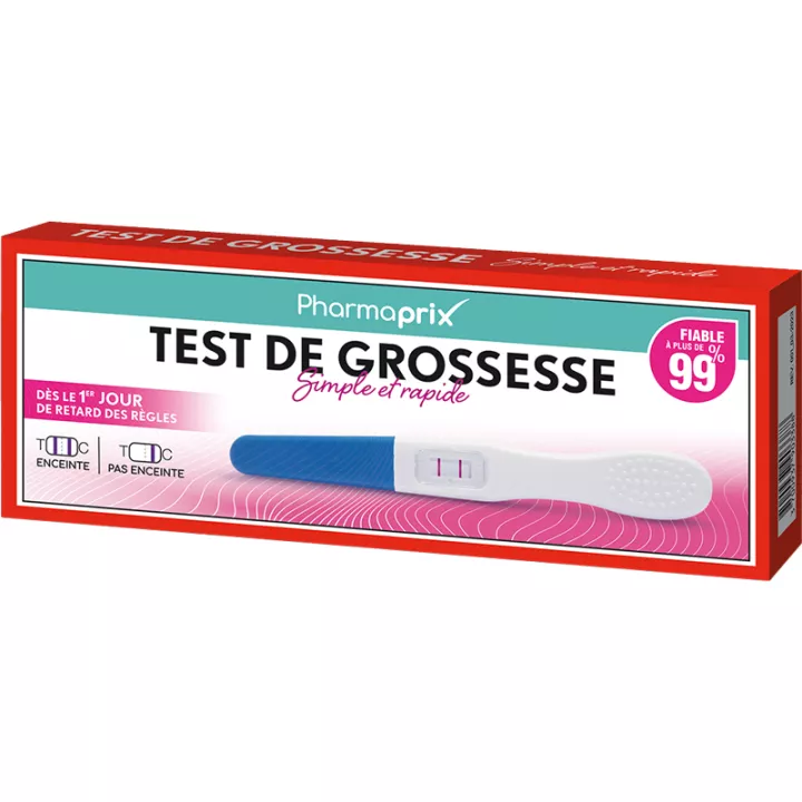 Pharmaprix Test de Grossesse Simple et Rapide