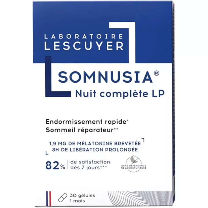 Lescuyer Somnusia Nuit Complète LP Endormissement Rapide 30 capsule