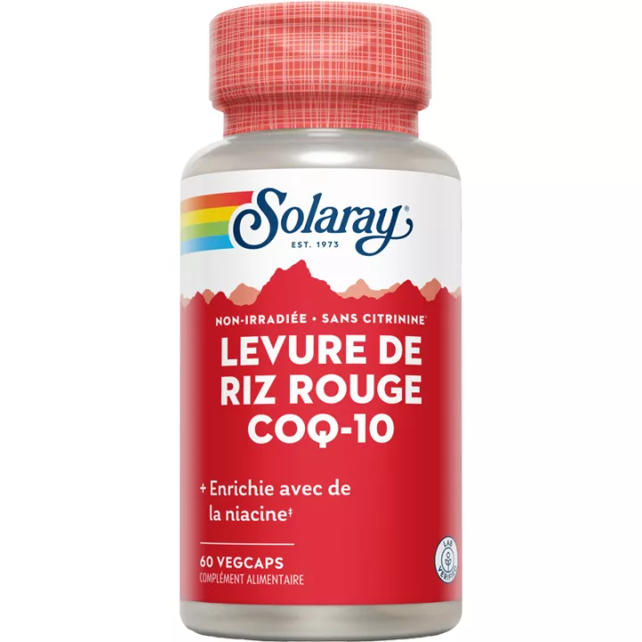 Solaray Red Rice Yeast CoQ-10 60 капсул