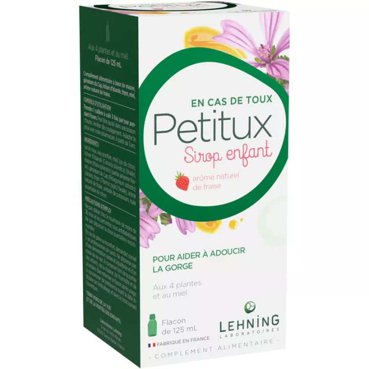 Petitux Lehning Sirop pectoral Enfant 125 ml