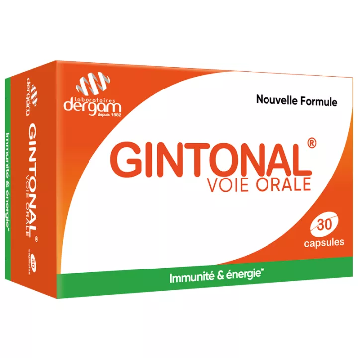 GINTONAL Ginseng Gelée Royale 30 Kapseln Müdigkeit