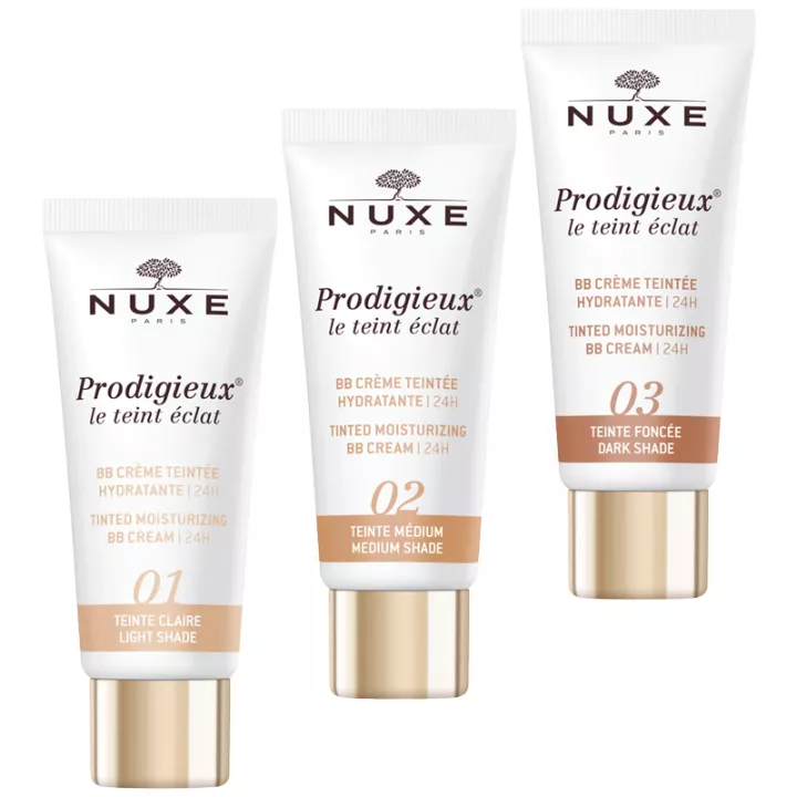 Nuxe Prodigieux le Teint Éclat BB Crema hidratante con color 30 ml