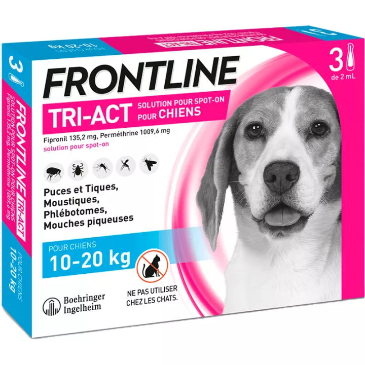 Frontline Tri-Act Perros 10-20 kg pipetas