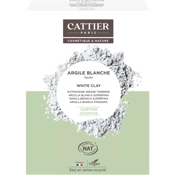 Cattier White Clay Surfine Kaolin 200 g