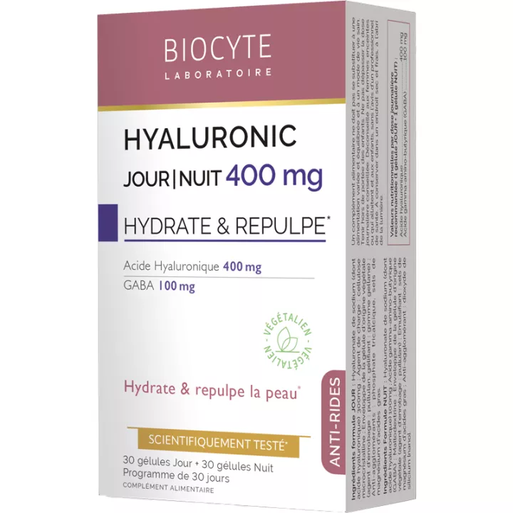 Biocyte Hyaluronic Tag Nacht 400mg Anti-Aging