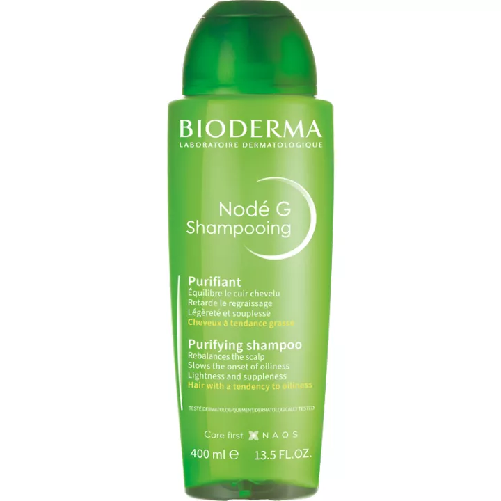 Bioderma Nodé G Shampoo purificante per capelli grassi 400 ml