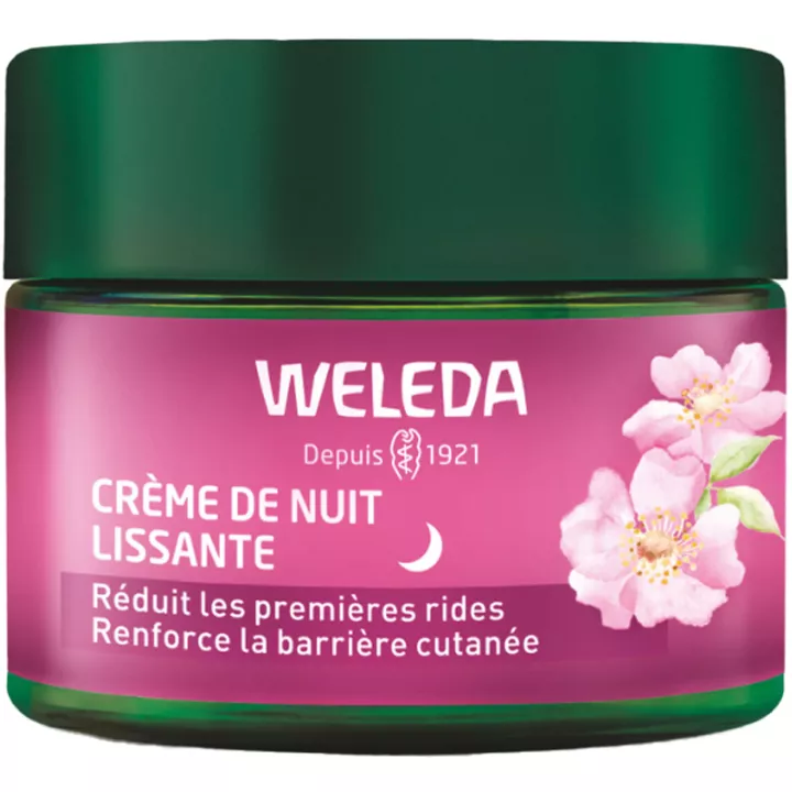 Weleda Wildrose & Weißer Tee Glättende Nachtcreme 40 ml