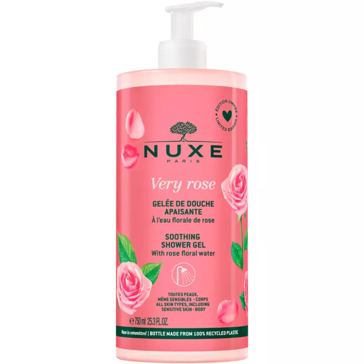 Nuxe Very Rose Soothing Shower Gel 750ml