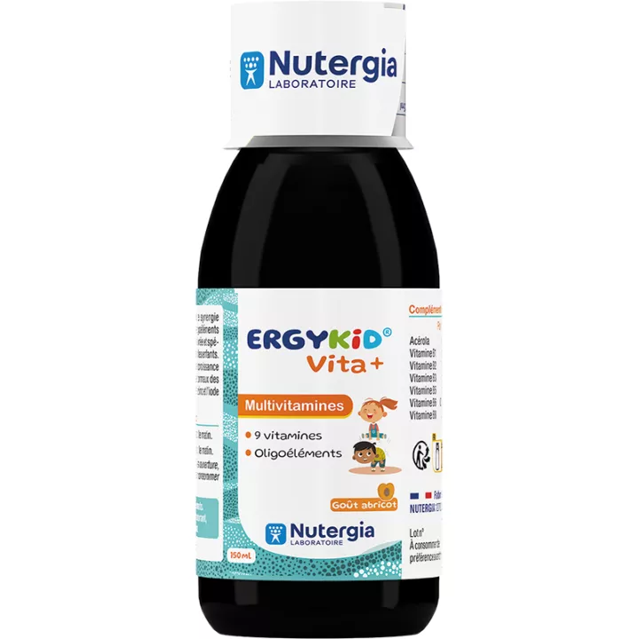 Ergykid Vita+ Nutergia Multivitaminas 150 ml