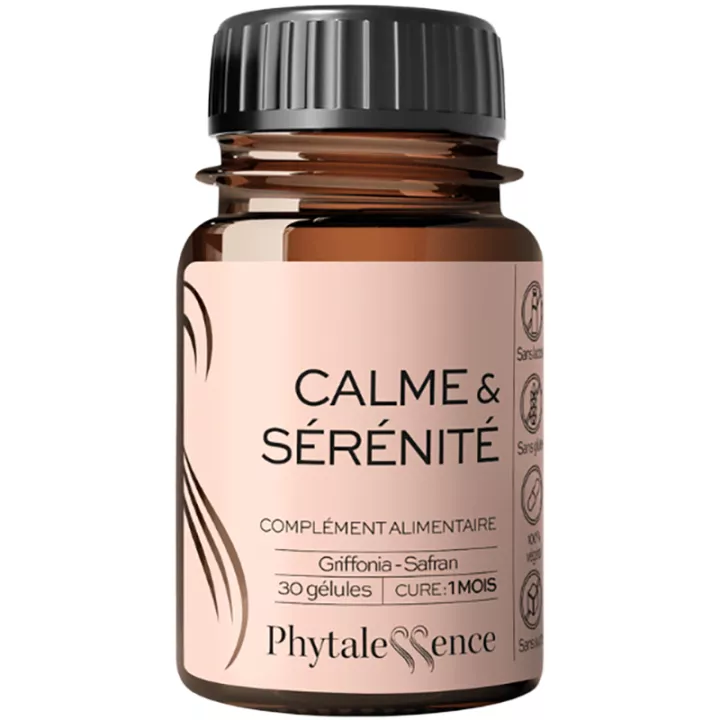 Phytalessence Calme & Sérénité Griffonia Safran 45 capsules