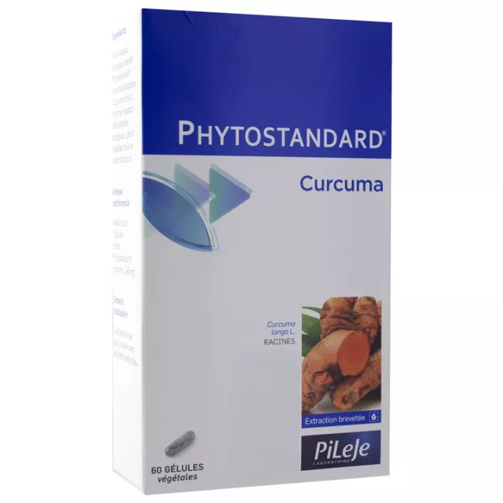 Phytostandard Cúrcuma em cápsulas Pileje