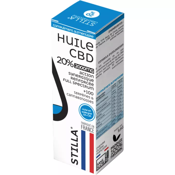 Stilla CBD MCT Kokosolie Biologisch 