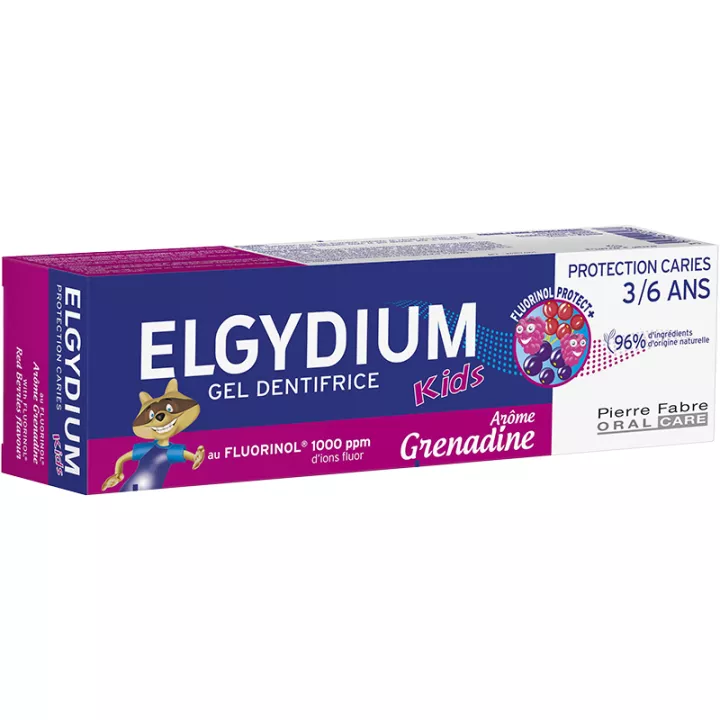 Elgydium Pasta dentífrica Niños Protección Anticaries Granadina 3 a 6 años