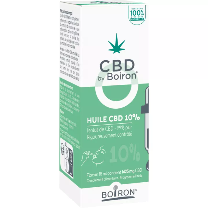 Óleo de Boiron isolado de CBD