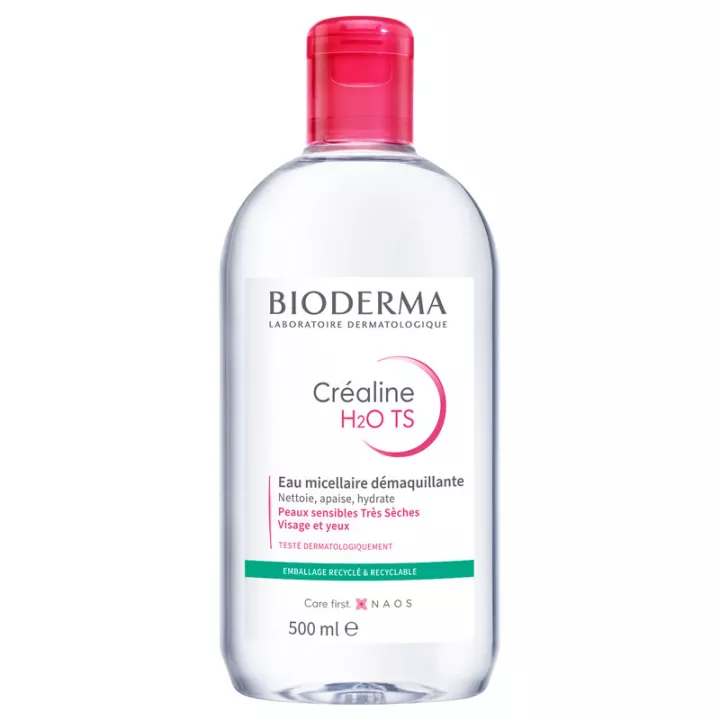 Мицеллярный раствор Bioderma Crealine TS H2O