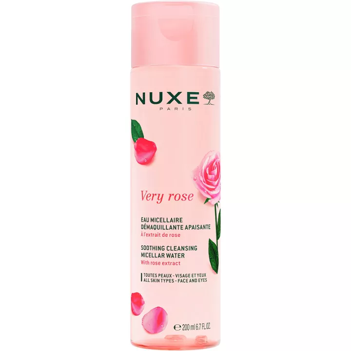 Nuxe Very Rose Eau Micellaire Démaquillante Apaisante Visage & Yeux