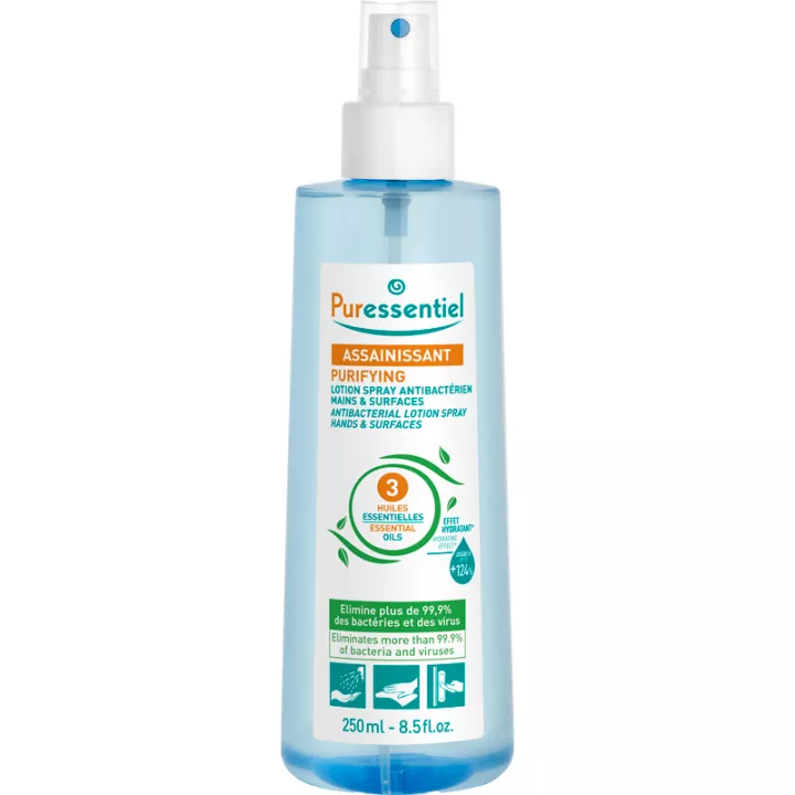 Puressentiel Loción Purificante Spray Antibacterias Manos y Superficies