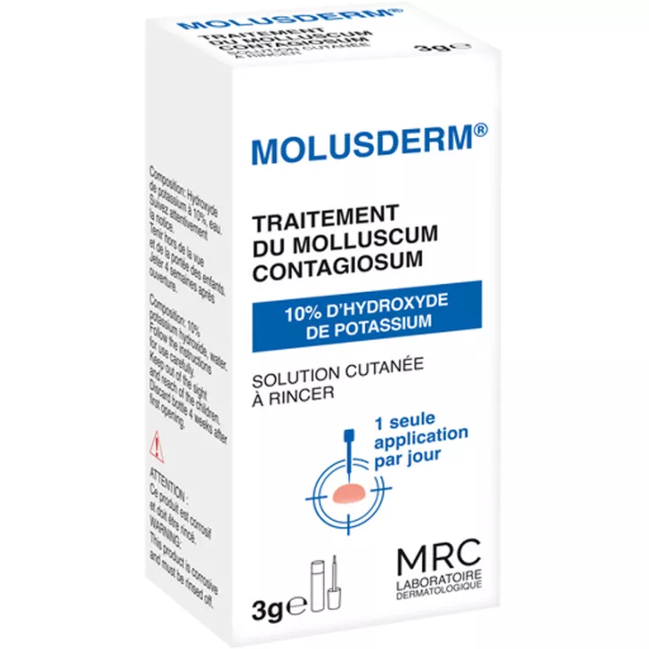 Molusderm Hautlösung Molluscum contagiosum 3g