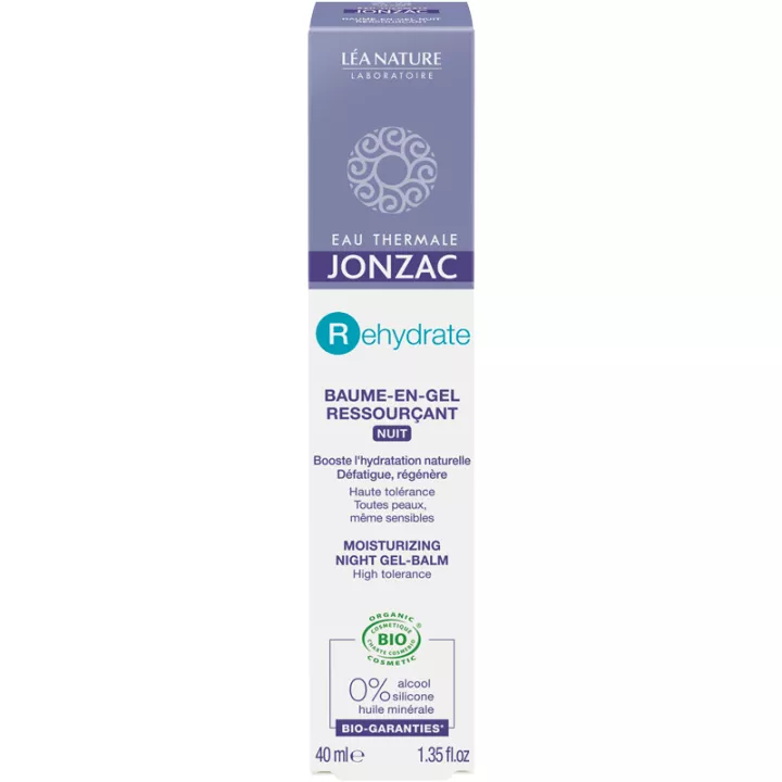 Jonzac Rehydrate+ Baume Gel Ressourçant Nuit 40 ml