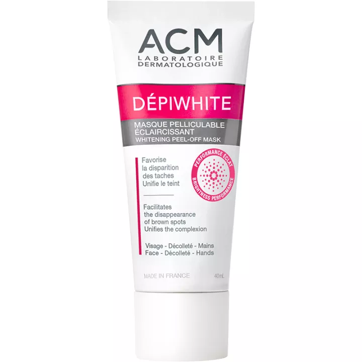 ACM Dépiwhite Masque Pelliculable Éclaircissant 40 ml