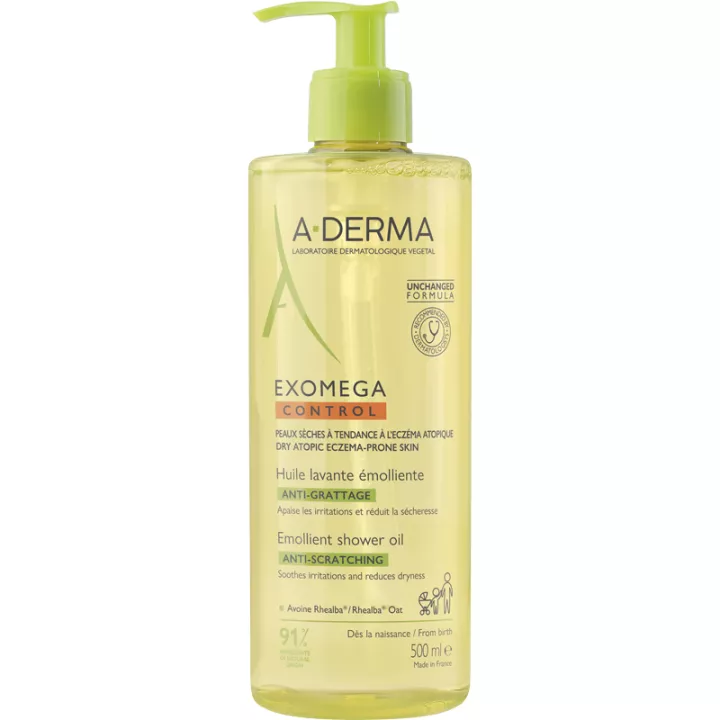 A-Derma Exomega Control Huile Lavante Émolliente