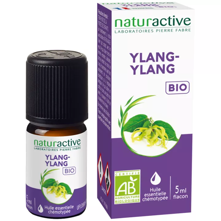 Naturactive YLANG-YLANG Chemotyped biologische etherische olie 5ml