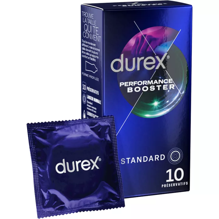 Durex Performance Booster 10 préservatifs