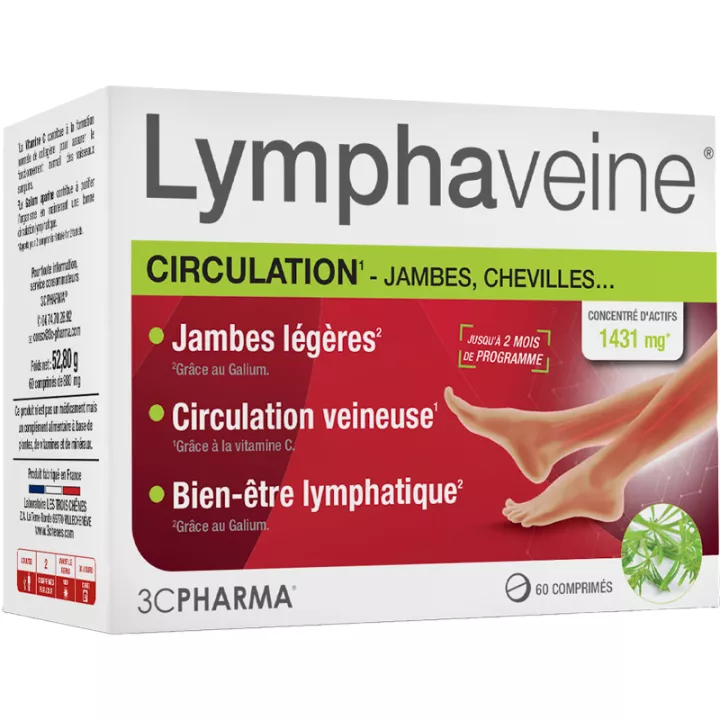 3C Pharma Lymphaveine comprimidos