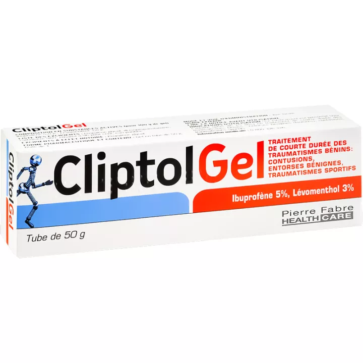 Cliptol Gel Contusions Sprains Tube 50 g