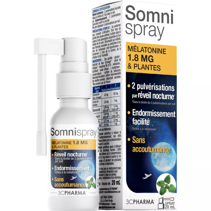 SomniSpray Spray para dormir 20ml 3C Pharma