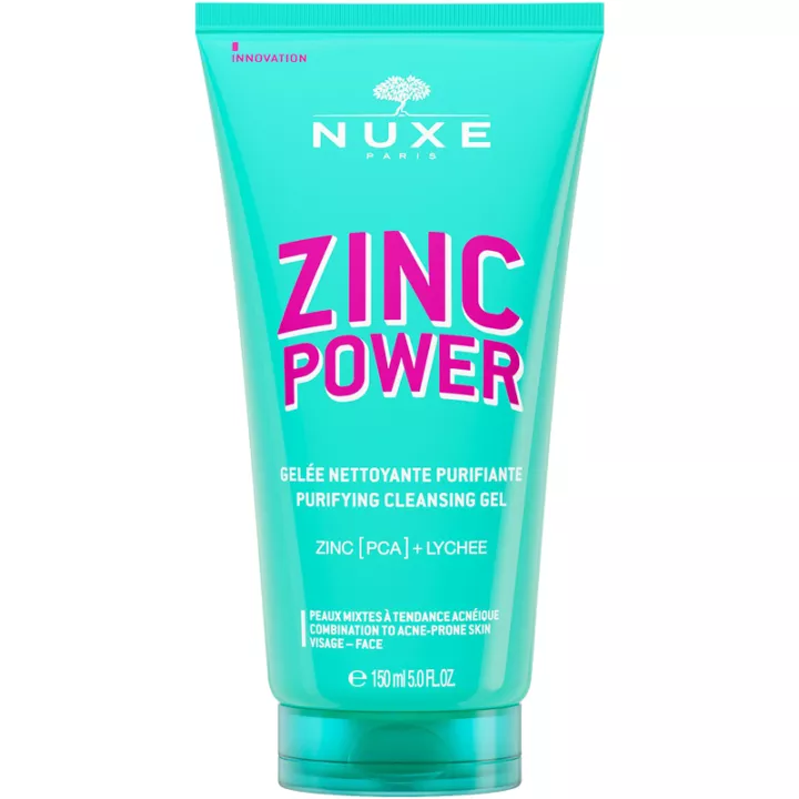 Очищающий гель Nuxe Zinc Power Purifying Cleansing Gel 150 мл