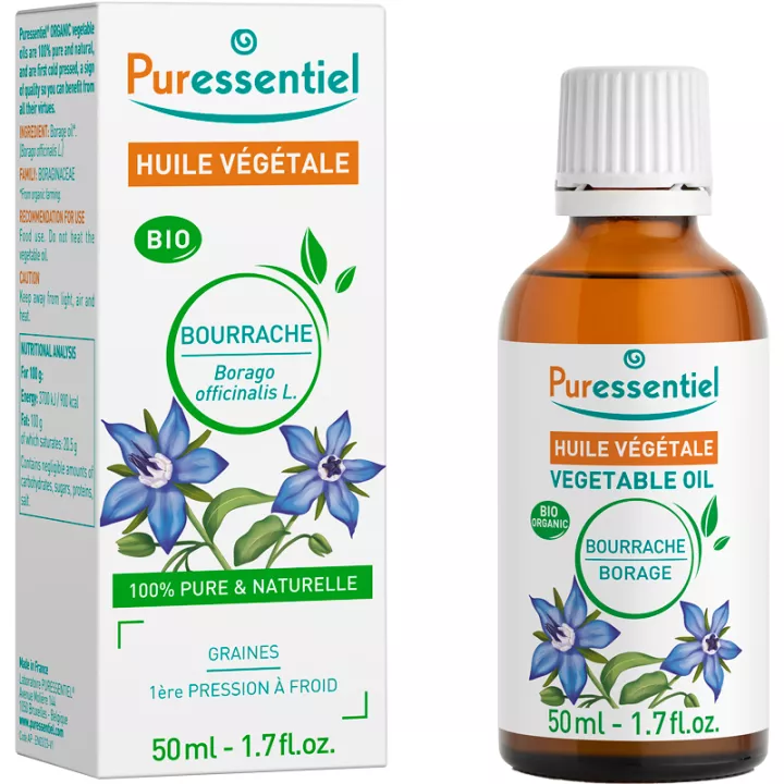 Puressentiel Organic Borage Plant Oil 50 ml