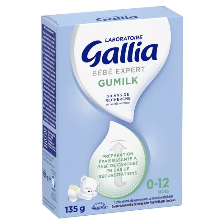 Gallia Bébé Expert Gumilk Preparato addensante antirigurgito 135 g