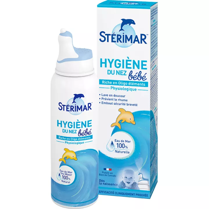 Stérimar Spray Nasal Higiene do Nariz do Bebé 100 ml