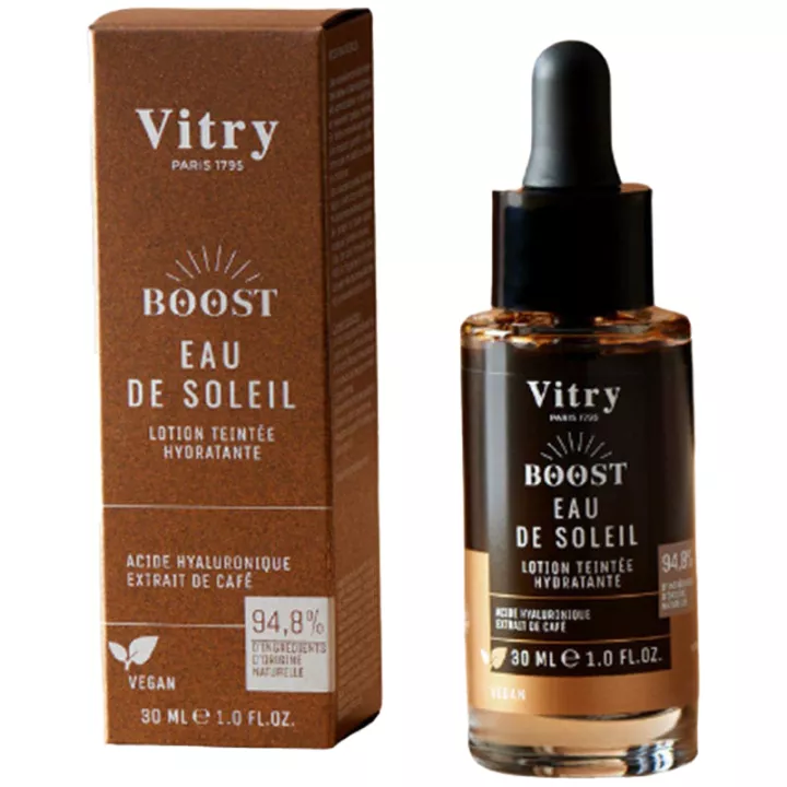 Vitry Boost Eau de Soleil Loção Hidratante com Cor 30 ml