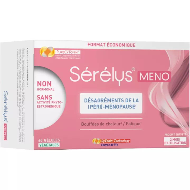 Serelys Meno Menopause cápsulas vegetais