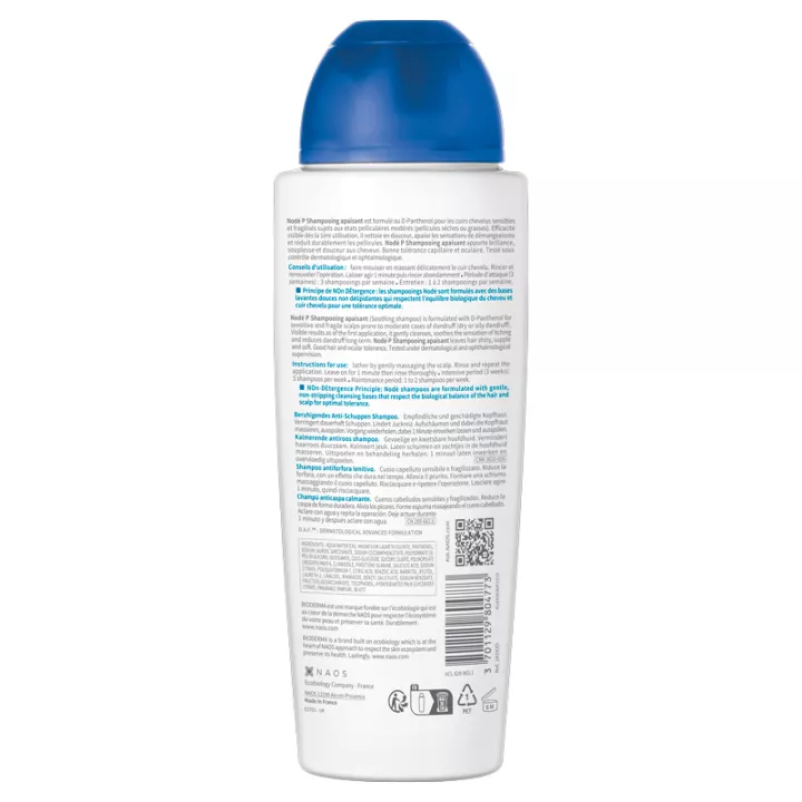 Bioderma Nodé P Beruhigendes Anti-Schuppen Shampoo 400 ml