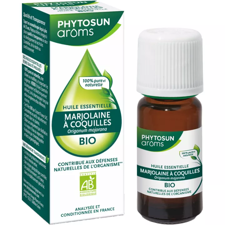 Органическое эфирное масло майорана Phytosun Aroms