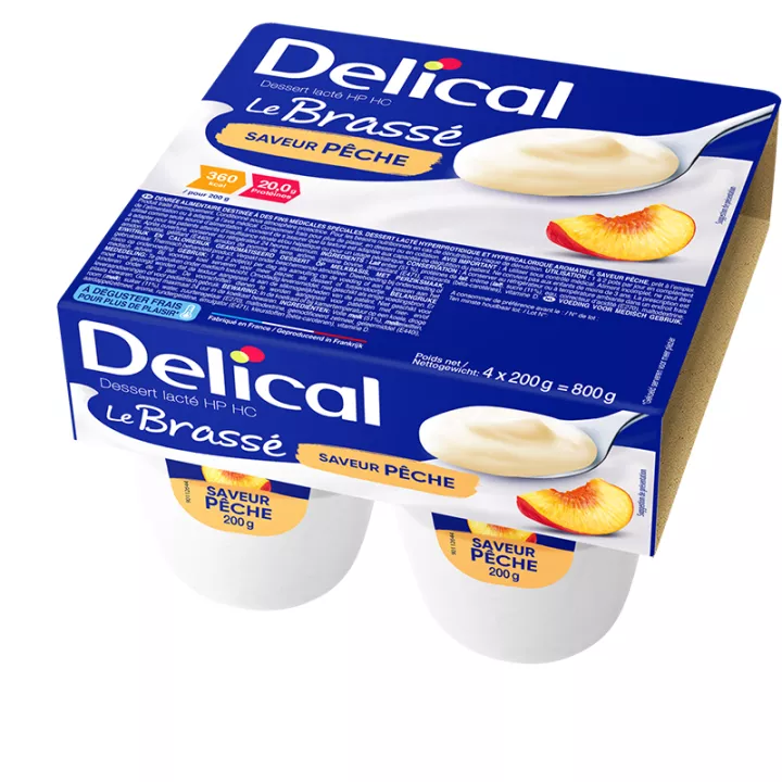 Delical Dessert Milch HP HC Le Brassé 4x200g