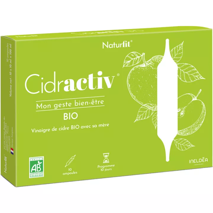 Naturfit Cidractiv Orgânico 10 ampolas