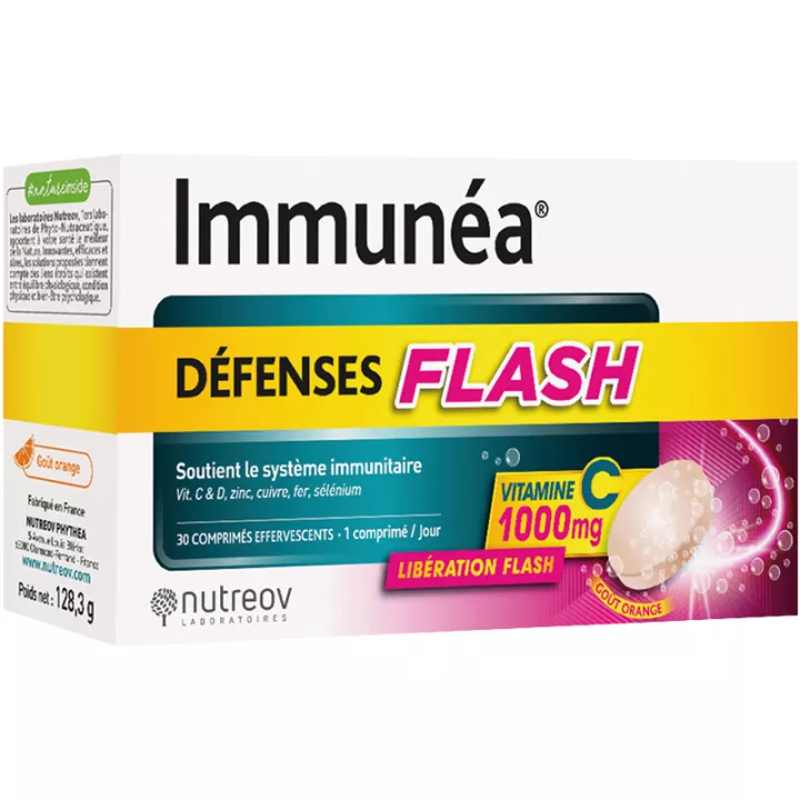 Immunéa Flash Abwehrkräfte 30 Brausetabletten